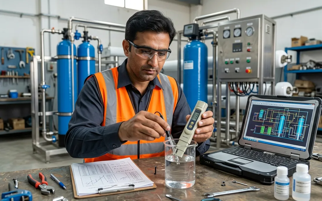 Custom water treatment plant engineering