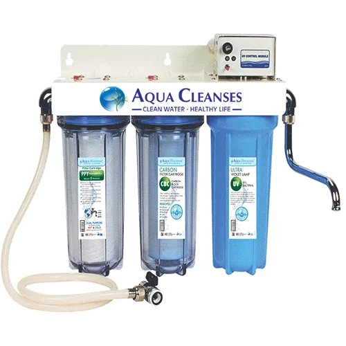 Light Weight Triple Water Filter 10" (with UV Option)